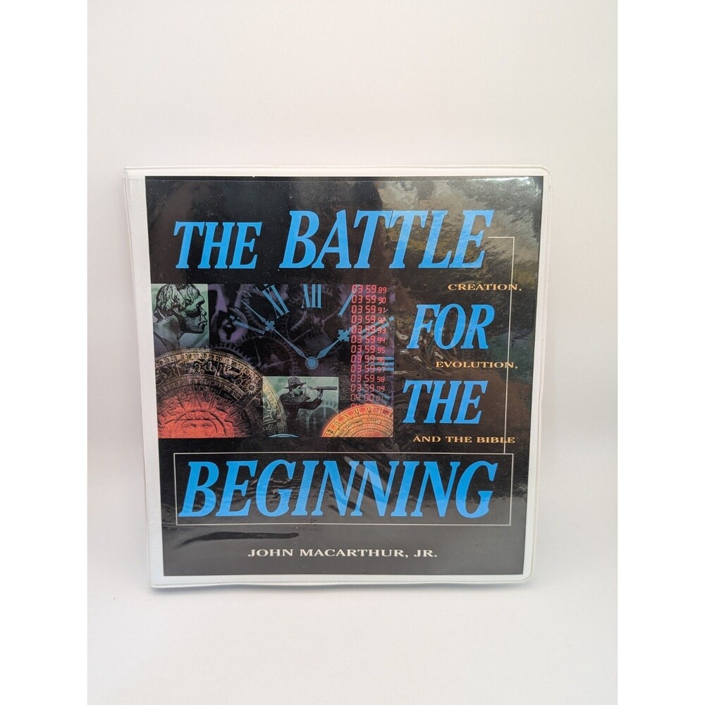 The Battle for the Beginning John MacArthur 12 Cassette Tape Audio Bible Study